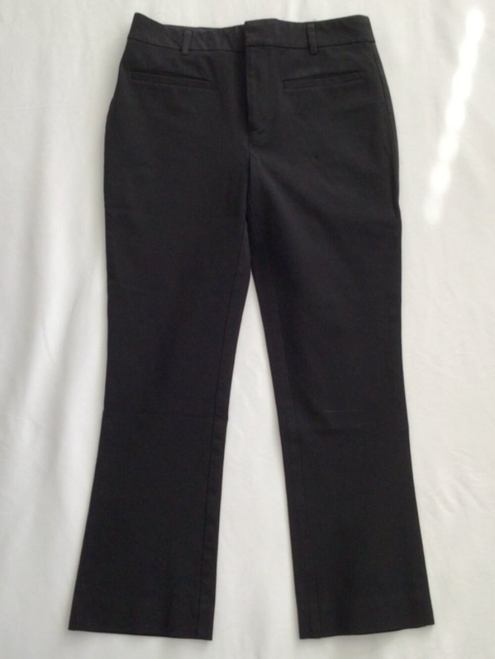 ANTHRO Kick crop black pants Sz 4